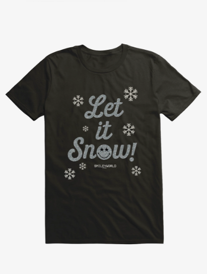 let it snow t shirt